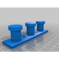 3 Kanca Askısı (Bu ürün Sadece Plastik parçadır - Almadan Önce Soru Sorabilirsiniz)