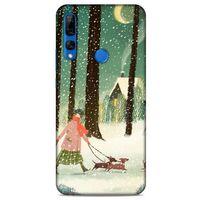 Huawei Y9 Prime 2019 Kılıf Snowix (39) Liquid Crystal Kılıf Karışık Renkli