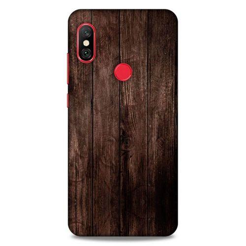Lopard Xiaomi Mi A2 Lite Uyumlu Kılıf Wood'X (2) Kabı Desenli