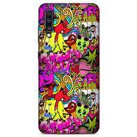 Graffitix (6) Desenli Silikon Kapak Samsung Galaxy A70s Kılıf