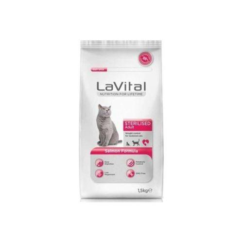 La Vital Lavital Sterilised Somon Balıklı Kısırlaştırılmış Kuru Kedi Maması 1.5 Kg