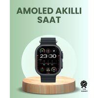 Ultra Akıllı Saat Amoled Display 15 Gün Dayanıklı Batarya