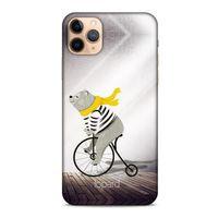 Apple Iphone 11 Pro Kılıf FunnyMaX (11) Tam Koruma Kahve Ayı