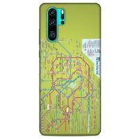 Huawei P30 Pro Kılıf Japonya (32) Soft Silikon Kılıf Japonya Metro Haritası