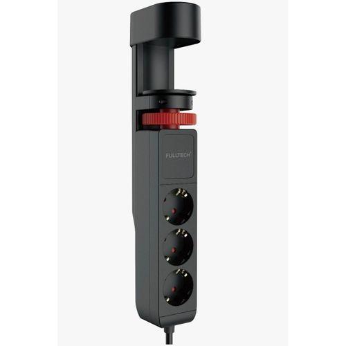 Masa Tipi Pd20w Akım Korumalı 3’lü Priz 2xusb 1xtype-c Girişli Kablolu Priz Ftr19