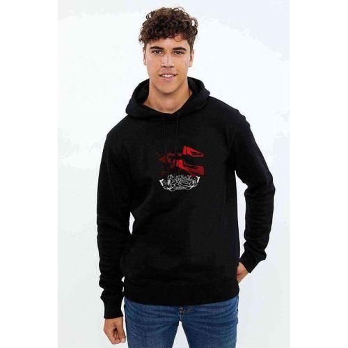 Bullet For My Valentine Red Metal Baskılı Siyah Erkek Kapşonlu Sweatshirt