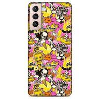 Lopard Samsung Galaxy S21 Plus Uyumlu Kılıf Graffitix (40) Fit Silikon Kılıf