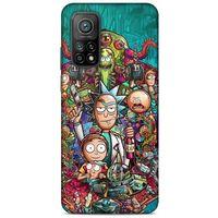 Xiaomi Mi 10T Pro 5G Uyumlu Kılıf Rick And Morty (32) Soft Silikon Kılıf Cronenberg Morty