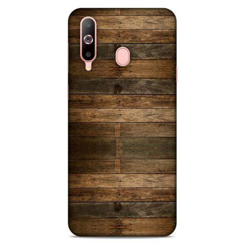 Lopard Samsung Galaxy A60 Uyumlu Kılıf Wood'X (19) Kılıfları Baskılı