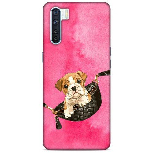 Oppo A91 Kılıf Köpek Kıyafetleri (2) Kabı French Bulldog Çanta