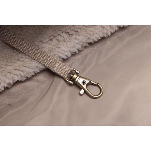 Beeztees DBL Köpek Taşıma Çantası, Yıkanabilir, 6,5Kg'ye kadar, Bej, 42x20x35cm