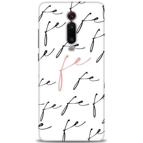 Xiaomi Mi 9T Kılıf HD Baskılı Kılıf - Fe + Tam Ekran Koruyucu