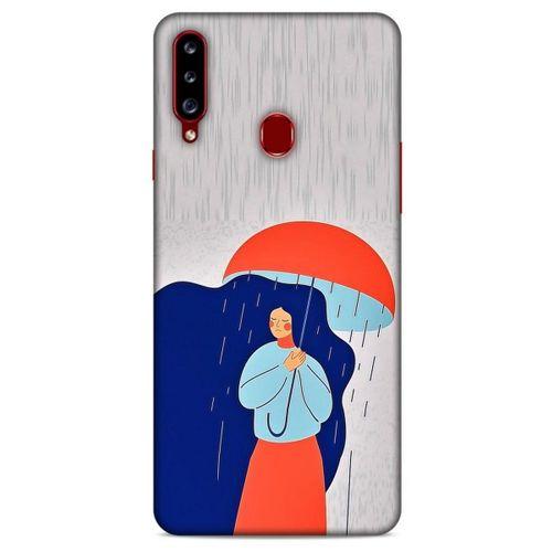 Samsung Galaxy A20s Kılıf Depresyon (6) Silikon Kılıf Su Yeşili