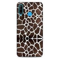 Animax Zürafa Deri Huawei P30 Lite Kılıf Desenli Silikon