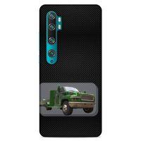 Lopard Xiaomi Mi Note 10 Uyumlu Kılıf PickUpX (25) Antişok Kapak Koyu Yeşil