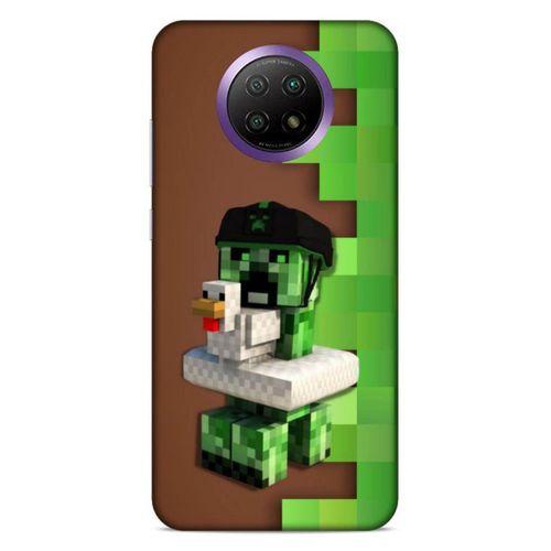 Lopard Xiaomi Redmi Note 9 5g Uyumlu Kılıf PiXel (35) Fit Design Kılıf Creeper