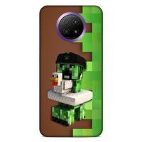 Lopard Xiaomi Redmi Note 9 5g Uyumlu Kılıf PiXel (35) Fit Design Kılıf Creeper