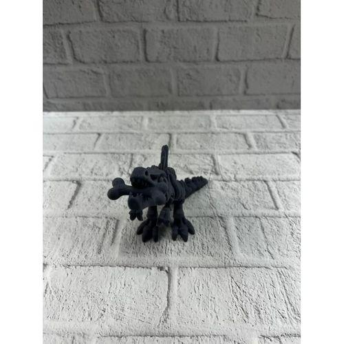 Eklemli Hareketli Dinazor Figürü Siyah – Dekoratif Masa Üstü Oyuncak