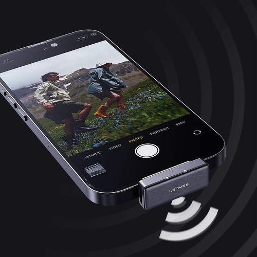 Lenyes LM209 Type-C Portlu Kablosuz Yaka Mikrofonu