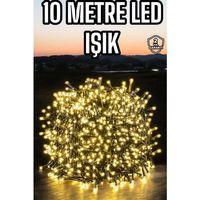 Led Işık 10 Metre Gün Işığı Parlak Ve Doğal Ağaç Süsleme