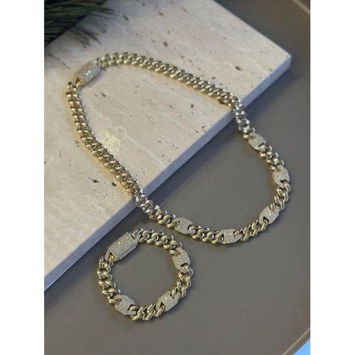 Xuping Gurmet Set  Kolye - Altın