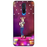 Xiaomi Poco X2 Kılıf FunnyMaX (49) Ultra Silikon Kılıf Kırmızı