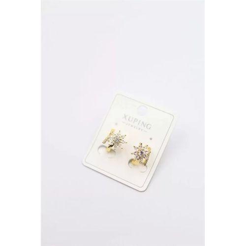 Çiçek Küpe - Altın