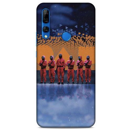 Huawei Y9 Prime 2019 Uyumlu Kılıf Squid Game (48) Bumper Kılıf Dak-Ho