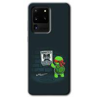 Samsung Galaxy S20 Ultra HD Baskılı Kılıf + 9D Tam Ekran Koruyucu - Kaplumbağa Avcısı