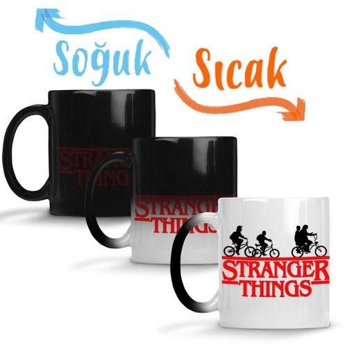 Stranger Things 01 Sihirli Kupa Bardak Porselen