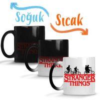 Stranger Things 01 Sihirli Kupa Bardak Porselen