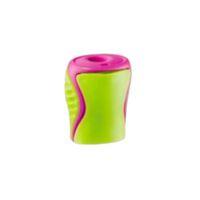 MAPED BOOGY TEK DELİKLİ ÇİFT RENKLİ KALEMTRAŞ ( Pembe / Yeşil )