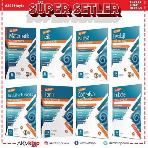 Bilgi Sarmal Yayınları 10.Sınıf Soru Bankası Seti 8 Kitap