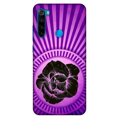 Lopard Xiaomi Redmi Note 8 Uyumlu Kılıf Tattoo's (35) Fit Design Kılıf Gül Dövmesi