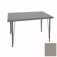 Dockers Premıum Mutfak Masası 70x120 ESB (Werzalit, Wermodin ve Allzalit Tabla) - Koyu Gri