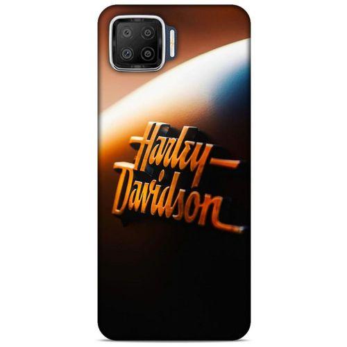 Oppo A73 Uyumlu Kılıf Motorsiklet (47) Crystal Flex Kılıf Harley