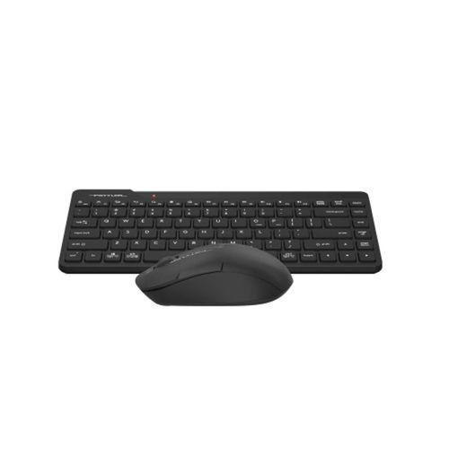 A4 TECH FG2200 AIR2 Siyah, FSTYLER, 2.4Ghz Mini Kablosuz, Türkçe Q, SESSİZ Klavye Mouse Set