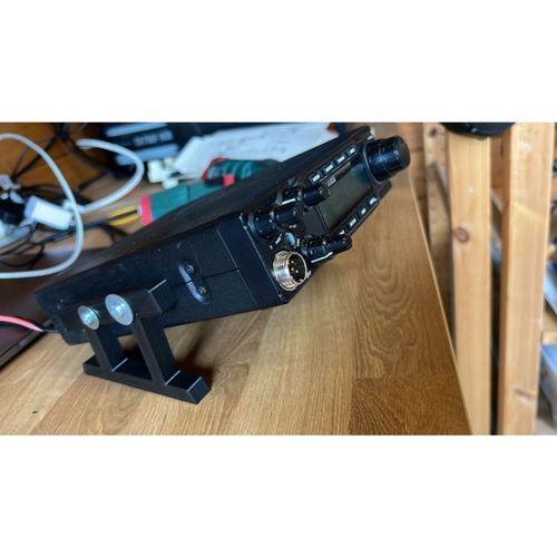 CRT SS9900 Ham Radyo için Masa Stand Braketi (Bu ürün Sadece Plastik parçadır - Almadan Önce Soru Sorabilirsiniz)