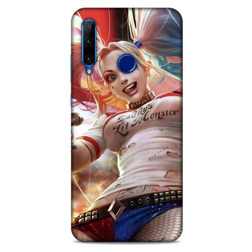 Huawei Honor 20 Lite Uyumlu Kılıf Harley Quinn (16) Kalın Kılıf Karolina mavisi