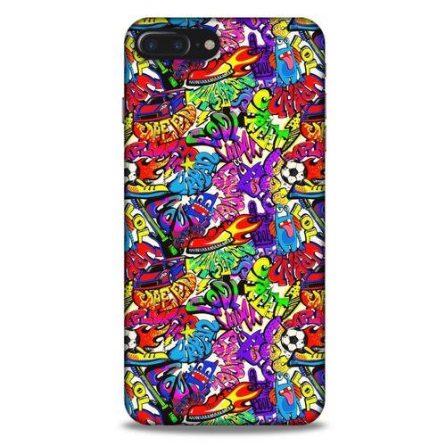 Graffitix (45) Desenli Silikon Kapak Apple Iphone 7 Plus Kılıf