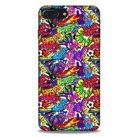 Graffitix (45) Desenli Silikon Kapak Apple Iphone 7 Plus Kılıf