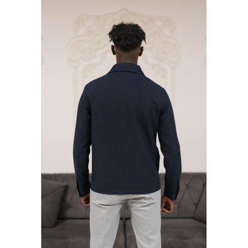 Regular Fit Gömlek Yaka Yarım Astarlı Yan Cepli Baharlık Ceket