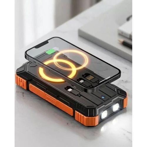 20000 Mah Powerbank Güneş Enerjili Kablosuz Şarj Hızlı Şarj Taşınabilir Batarya (kopya)