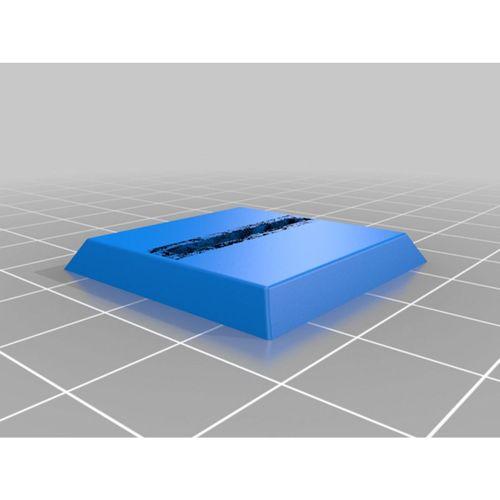 Kare Tabana 30x30mm Slot1 (Bu ürün Sadece Plastik parçadır - Almadan Önce Soru Sorabilirsiniz)