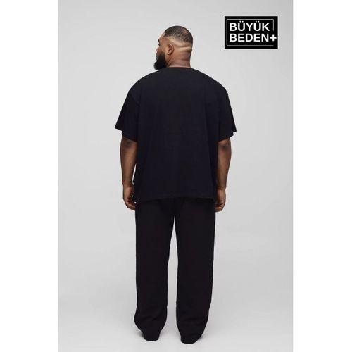 Süperlife Erkek Büyük Beden California 1974 Baskılı 3xl-6xl Bisiklet Yaka Tshırt SPR26TBS510-02