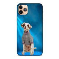 Apple Iphone 11 Pro Kılıf Köpek Kıyafetleri (40) Fit Silikon Kılıf Dalmaçyalı Tşirt