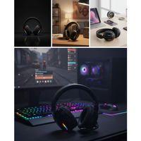 Headset Kablosuz Bluetooth 40mm Sürücülü Mikrofonlu  Kulaklığı