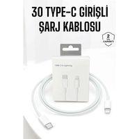 Iphone Uyumlu İos Uyumlu Lightning Hızlı Şarj Tye C Lightning Şarj Kablosu