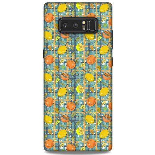 Frutix Turunç 06 Samsung Galaxy Note 8 Kılıf Desenli Silikon