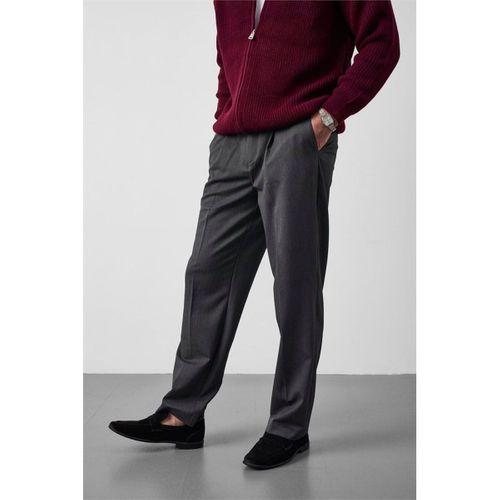 Marlon Premium Regular Fit Kumaş Erkek Pantolon - Füme